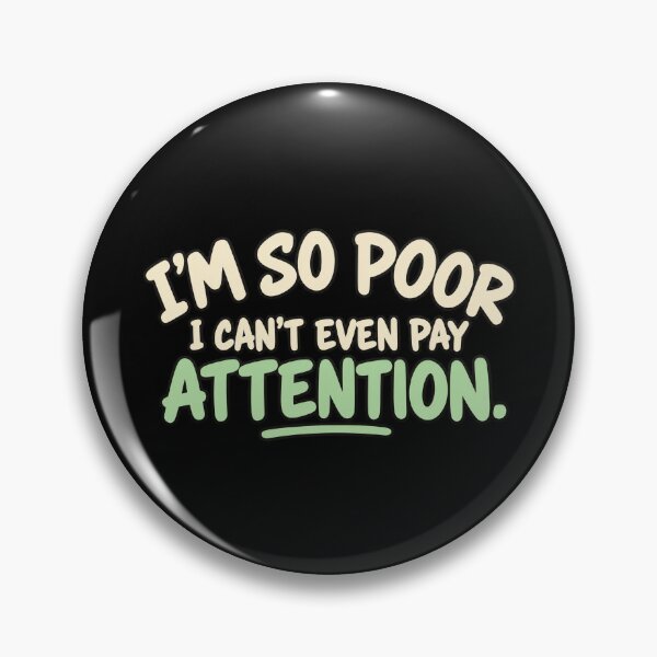 Item preview,  I'm So Poor – Funny Retro Wallet designed and sold by HeroProd.