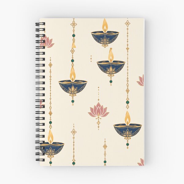 Item preview, Luxury Diwali Hanging Diya Pattern designed and sold by Paper&Palette.