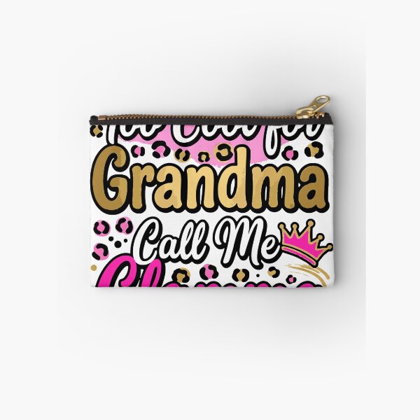 Item preview, Too Cool for Grandma Call Me Glamma Leopard Print Pink and Gold designed and sold by LesGTs.