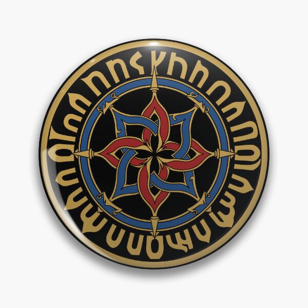Item preview, Golden Heraldic Solar Emblem designed and sold by GatrilStudio.