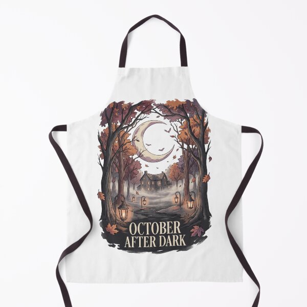 Item preview, October After Dark Halloween Shirt – Autumn Spooky Night T-Shirt designed and sold by SAJ Design Studio.