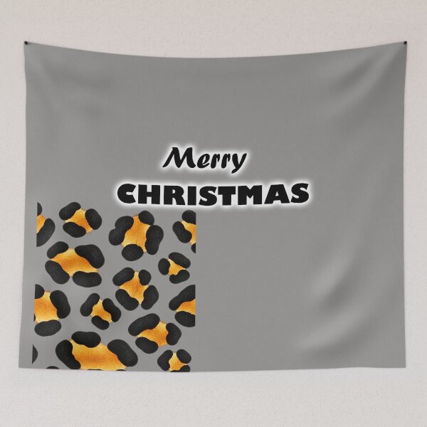 Item preview, Festive Leopard Print Holiday Graphic designed and sold by annenambiro.