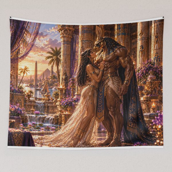 Item preview, Egyptian Fantasy Romance – God and Mortal designed and sold by BerlyArts.