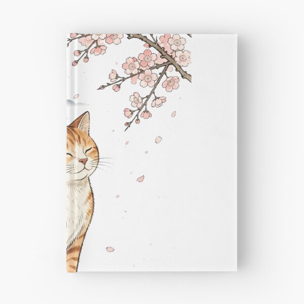 Item preview, Cat Under Cherry Blossom Pagoda designed and sold by Dlvznbm.