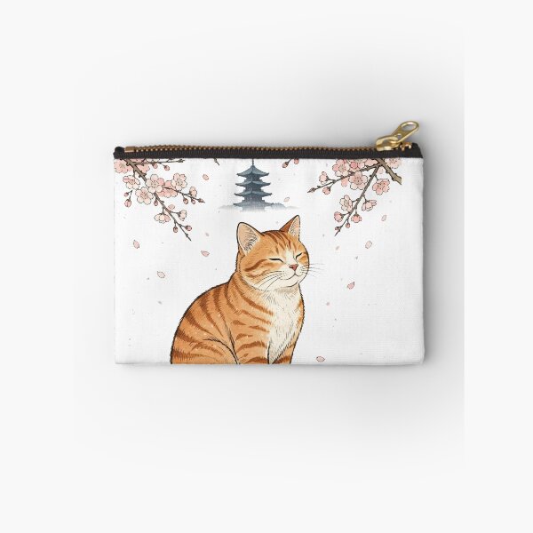 Item preview, Cat Under Cherry Blossom Pagoda designed and sold by Dlvznbm.