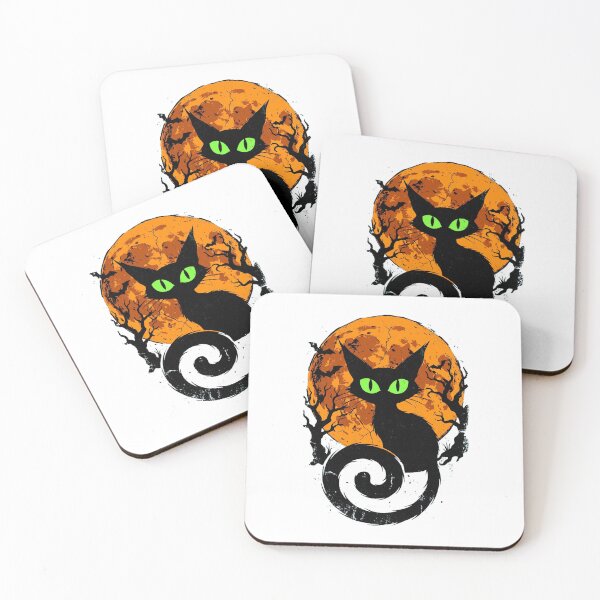 Item preview, Halloween-Black-Cat designed and sold by world+167.