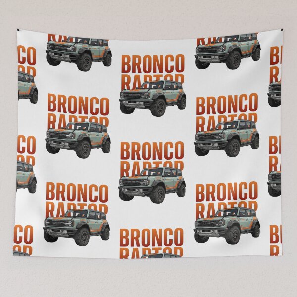 Item preview, Ford Bronco Raptor Off-Road 4x4 Truck Ultra Wide Offroad SUV Art designed and sold by Motorline44.