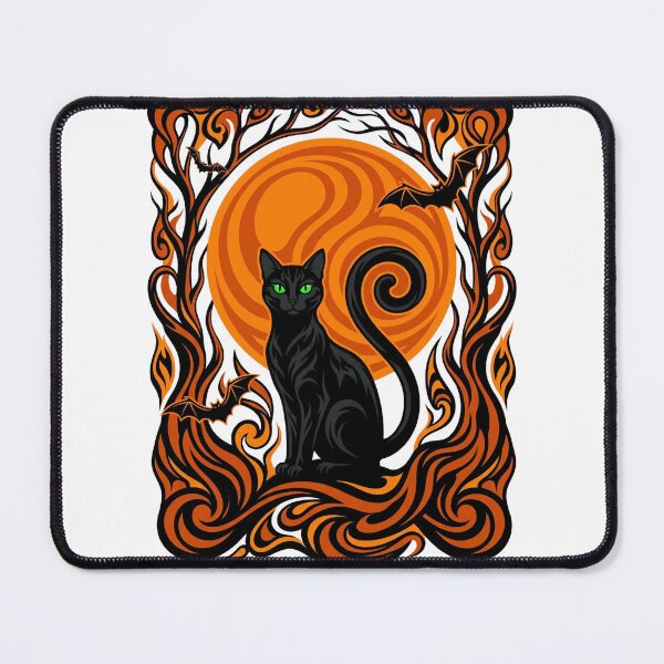 Item preview, Halloween-Black-Cat designed and sold by world+167.
