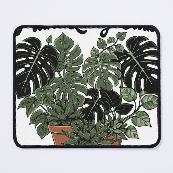Item preview, Plant Lady Club Monstera and Potted Houseplants Line Art designed and sold by LesGTs.
