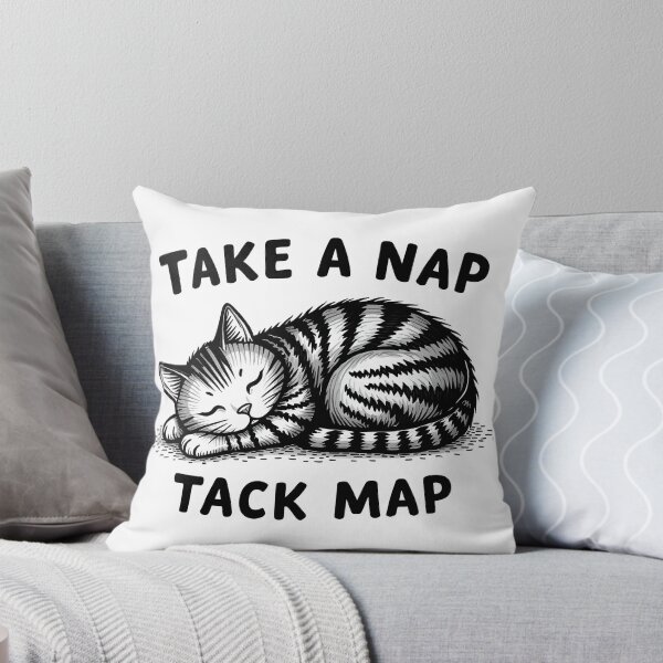 Item preview, Take a Nap Sleeping Tabby Cat   designed and sold by JUANshop0331.