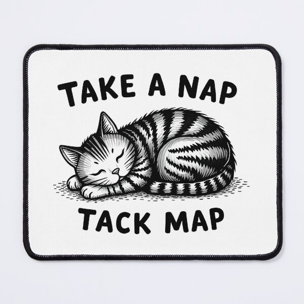 Item preview, Take a Nap Sleeping Tabby Cat designed and sold by JUANshop0331.