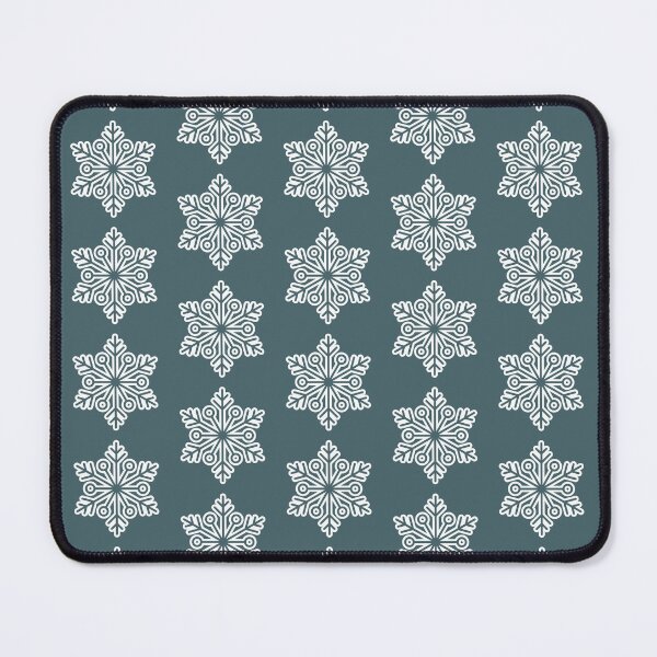 Item preview, Winter Snowflake Muted Teal Seamless Pattern Art designed and sold by ​Jyoti Digital Artist.