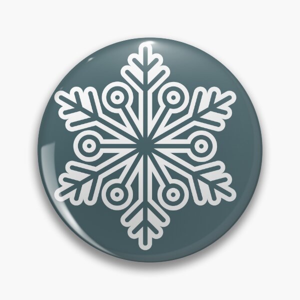Item preview, Winter Snowflake Muted Teal Seamless Pattern Art designed and sold by ​Jyoti Digital Artist.