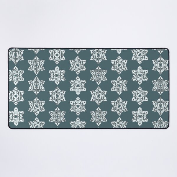 Item preview, Winter Snowflake Muted Teal Seamless Pattern Art designed and sold by ​Jyoti Digital Artist.