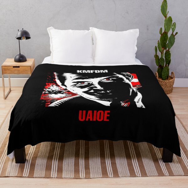 Item preview, KMFDM Uaioe Industrial Rock Fan Tee designed and sold by Leonor  Vera.