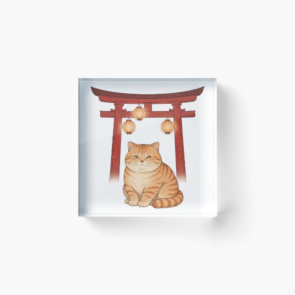Item preview, Cat At Torii Gate Lanterns designed and sold by Dlvznbm.