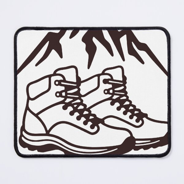 Item preview, Trail Therapy Hiking Boot and Mountains Outdoor Adventure designed and sold by LesGTs.