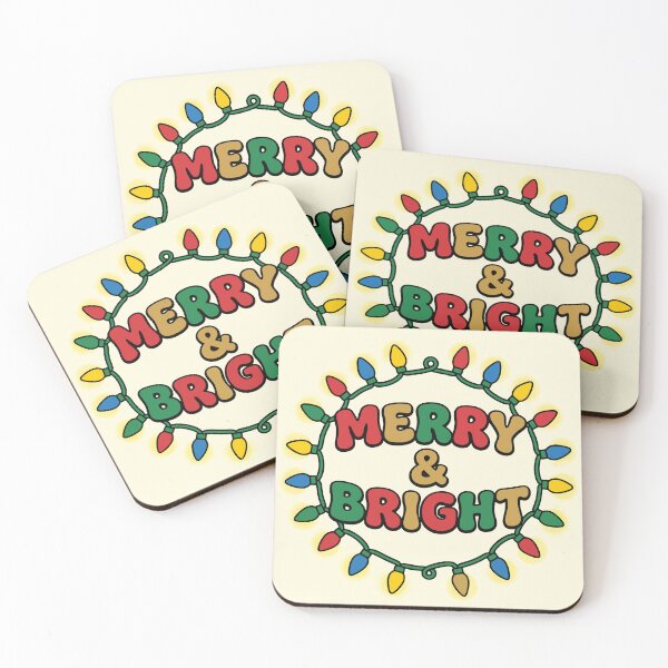 Item preview, Merry and Bright Colorful Christmas Lights Wreath designed and sold by AIG - Andrei Ilie Graphics.