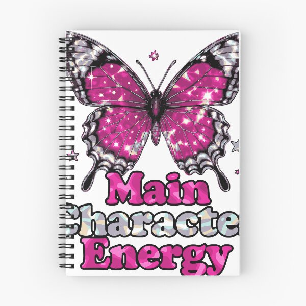 Item preview, Main Character Energy Pink Butterfly Confidence Quote designed and sold by LesGTs.