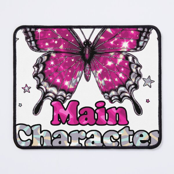 Item preview, Main Character Energy Pink Butterfly Confidence Quote designed and sold by LesGTs.