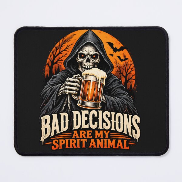 Item preview, Bad Decisions Are My Spirit Animal - Halloween designed and sold by paulasantos.