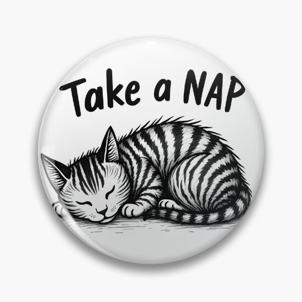 Item preview, Take a Nap Sleeping Tabby Cat    designed and sold by JUANshop0331.