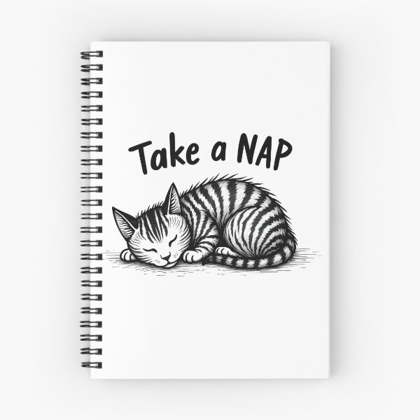 Item preview, Take a Nap Sleeping Tabby Cat    designed and sold by JUANshop0331.