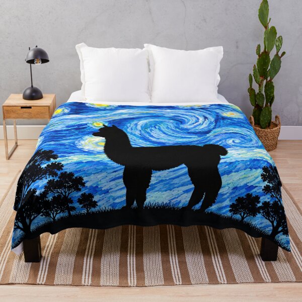 Item preview, Funny Alpaca Starry Night Painting Moon Star Zoo Boys Girls designed and sold by FurryHavenPH.
