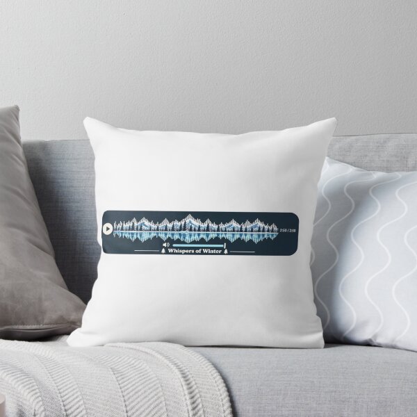 Item preview, Whispers of Winter Audio Wave Shirt – Snowy Mountain Forest Ice Soundwave Graphic designed and sold by TerScott.