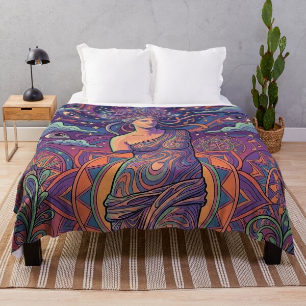 Item preview, Psychedelic Venus de Milo - Trippy Art designed and sold by Lucid Dream Pixel.