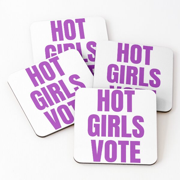 Item preview, Las chicas guapas votan designed and sold by Studio Sonder.