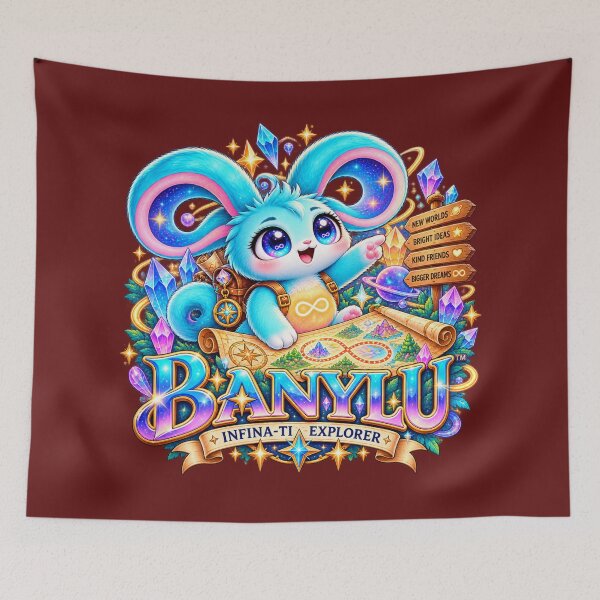 Item preview, BANYLU™ INFINA-TI EXPLORER – Map to Bigger Dreams designed and sold by BANYLU.