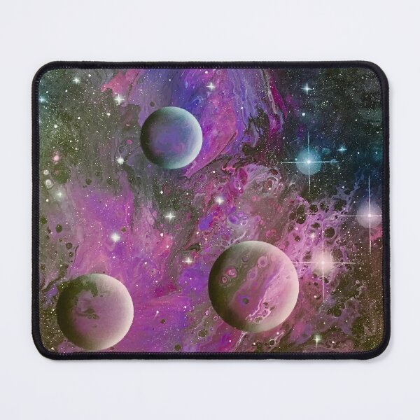 Artikelvorschau, Planets and nebula pink entworfen und verkauft von Fred Terpe.