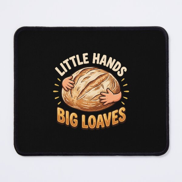 Item preview, Little Hands Big Loaves Sourdough Baking Toddler Kid Graphic designed and sold by Whirx.