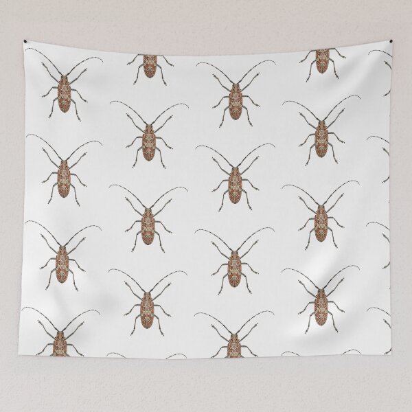 Item preview, Harlequin Beetle – Vivid Rainforest Portrait designed and sold by Helt-enkelt.