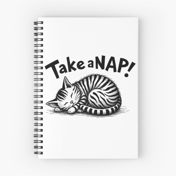 Item preview, Take a Nap Sleeping Tabby Cat     designed and sold by JUANshop0331.