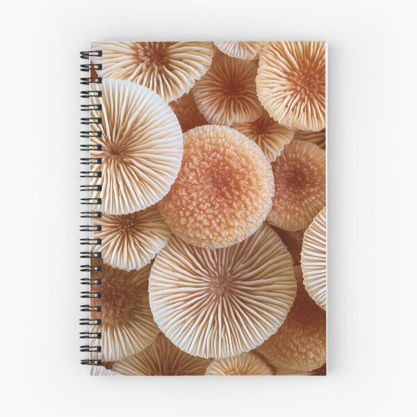 Item preview, Abstract Fungal Macro — Mushroom Petals designed and sold by Atlas-of-Worlds.