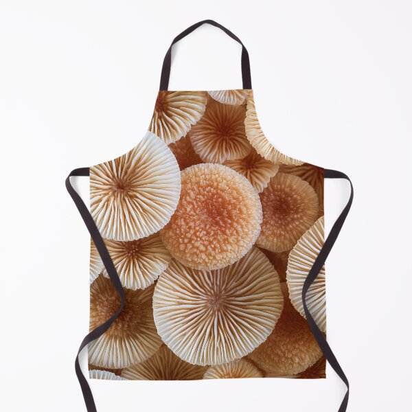 Item preview, Abstract Fungal Macro — Mushroom Petals designed and sold by Atlas-of-Worlds.