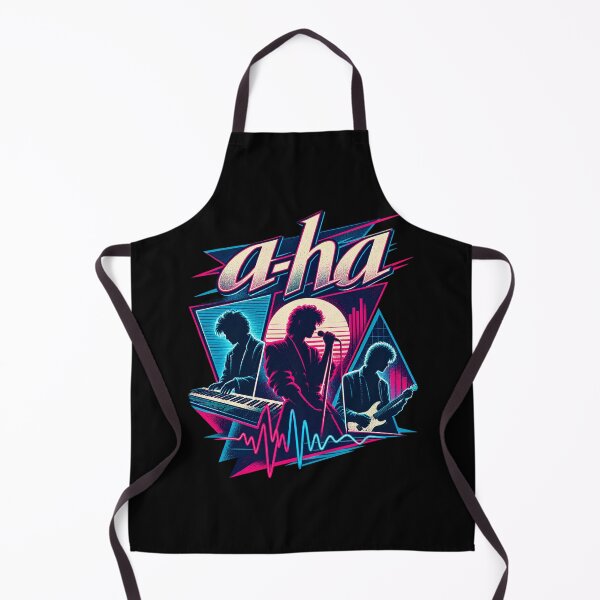 Item preview, a-ha Band – Música y arte retro de los 80: synth pop, new wave y neón designed and sold by Jadegothgobby.