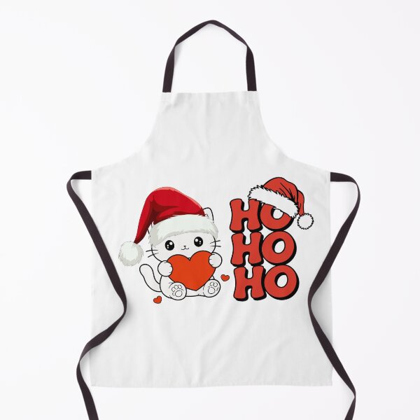 Item preview, Cute Santa Cat Ho Ho Ho Christmas Sticker designed and sold by lailakhalaf.