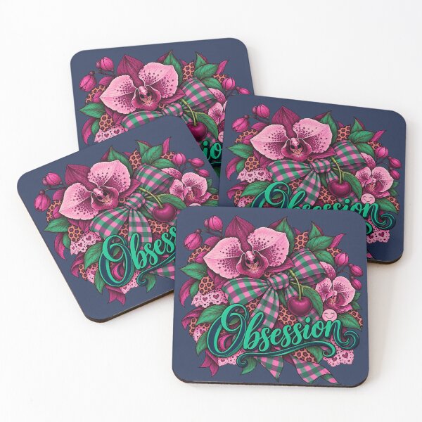 Item preview, Obsession – Wild Orchid & Leopard designed and sold by Aimetoi.