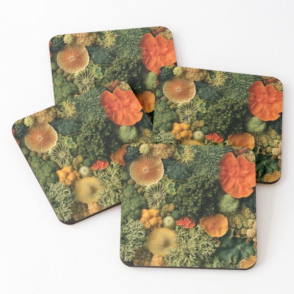 Item preview, Intricate Natural Macro — Lichen Garden designed and sold by Atlas-of-Worlds.