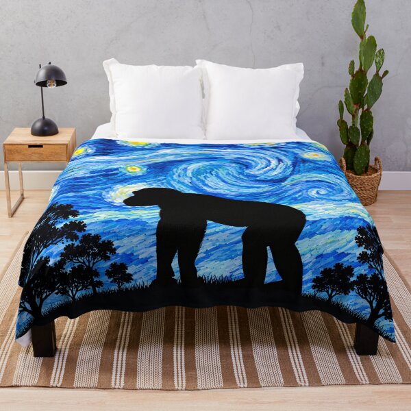 Item preview, Funny Chimpanzee Starry Night Painting Moon Star Zoo Boys Girls designed and sold by FurryHavenPH.
