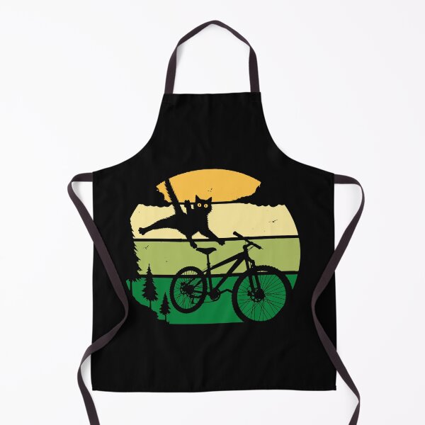 Item preview, Happy pet design: downhill MTB jumping cat #3 designed and sold by UrbanTRIP.