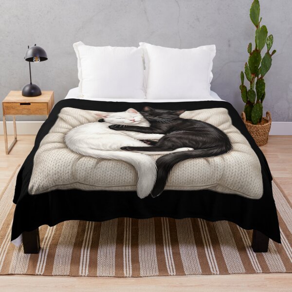 Item preview, Black and White Cat designed and sold by ReneMM.