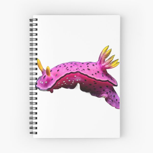 Item preview, Pink Nudibranch – Vivid Sea Slug Portrait designed and sold by Helt-enkelt.