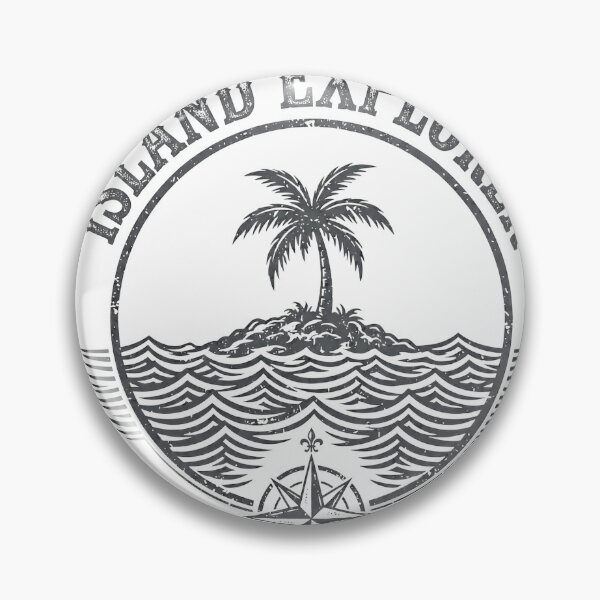 Item preview, Island Explorer - Vintage Tropical Badge designed and sold by Random❌Dude.
