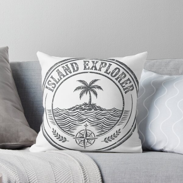 Item preview, Island Explorer - Vintage Tropical Badge designed and sold by Random❌Dude.