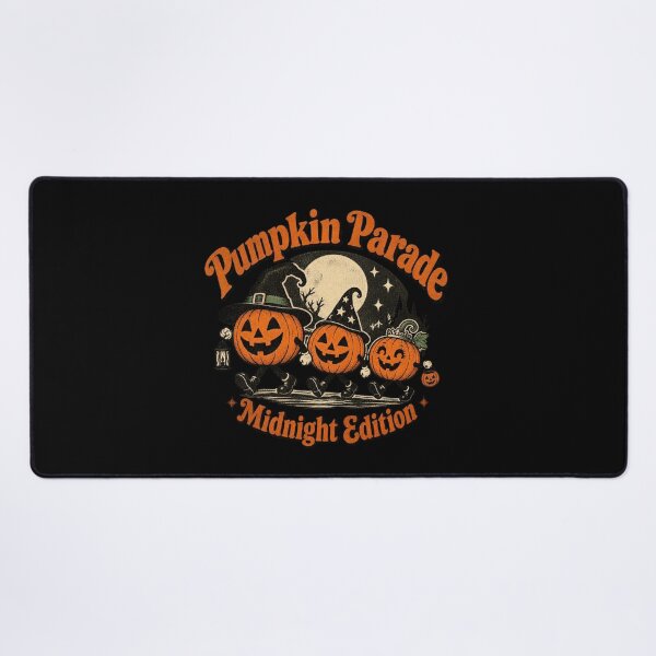 Item preview, Pumpkin Parade Midnight Edition Vintage Jack O Lanterns Halloween designed and sold by Neon Bones Studio.