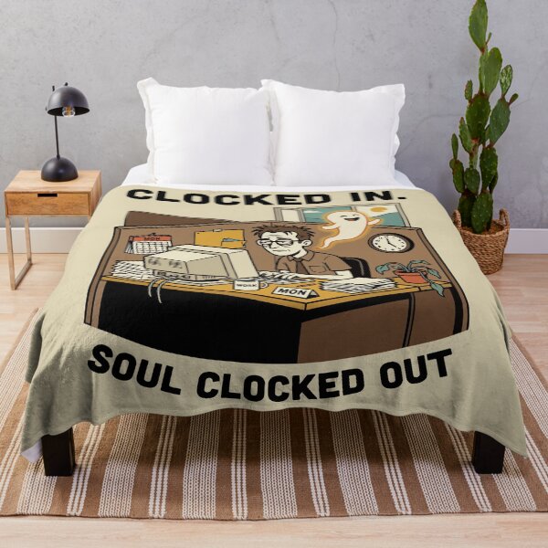 Item preview, clocked in soul clocked out designed and sold by Trippin-Tito's.